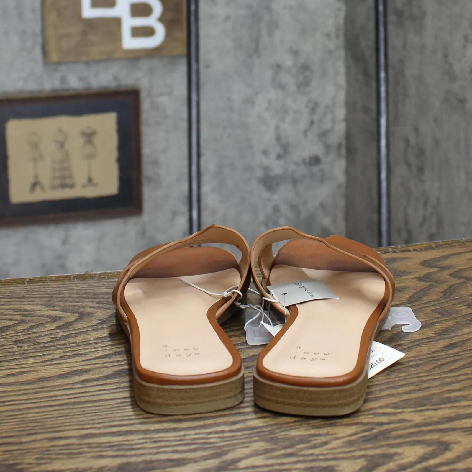 A New Day Womens Nina Slide Sandals 88870712