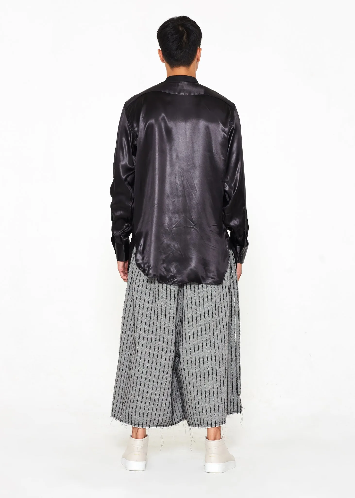 Black Silk Tunic