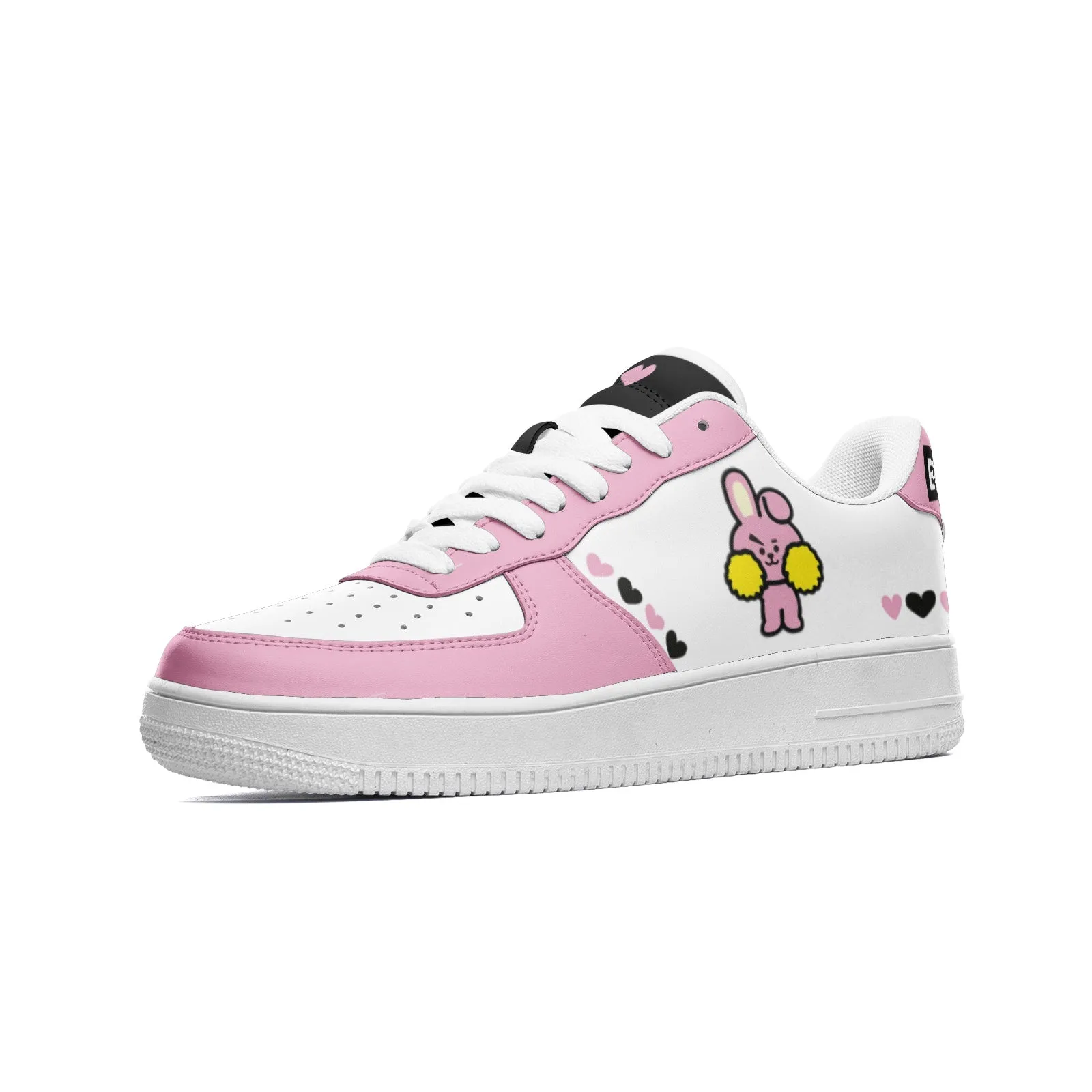 BT21 Cooky Unisex Low Top Leather Sneakers