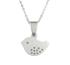 Children's Necklaces:  Sterling Silver Baby Bird Necklaces