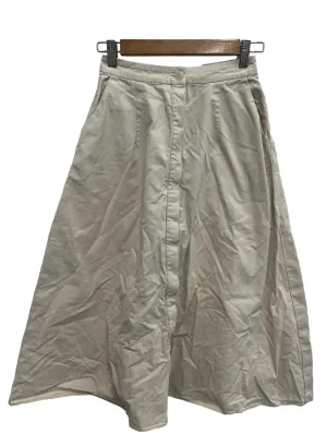Cream A Line Skirt OSN