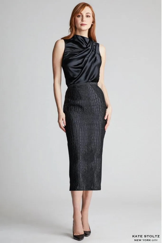 Custom Fabric Pencil Skirt