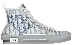 Dior B23 High 'Dior Oblique - Blue Grey' Sneakers