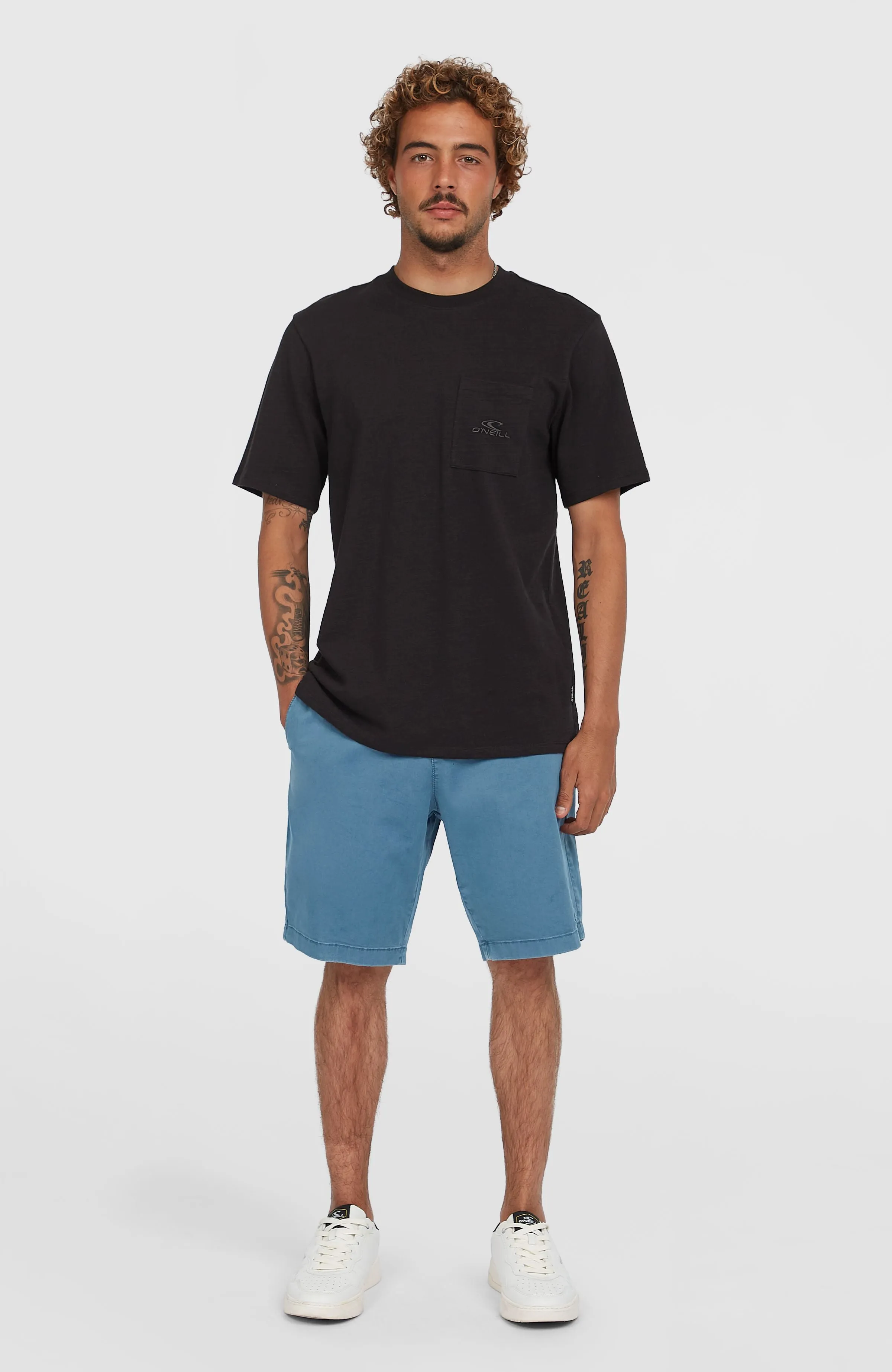 Essentials Chino-Shorts | Copen Blue