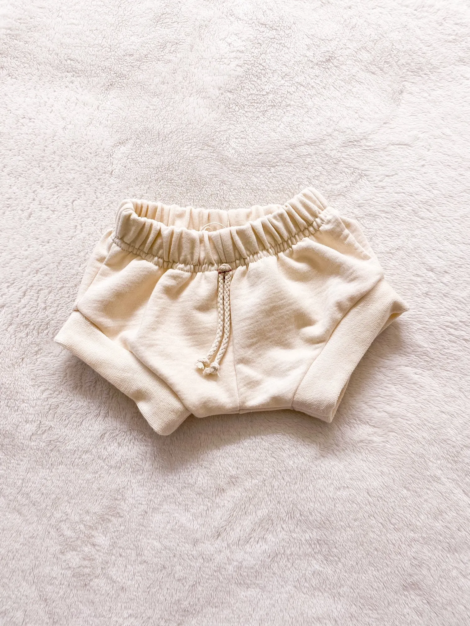 Handmade Organic Cotton Baby Shorties
