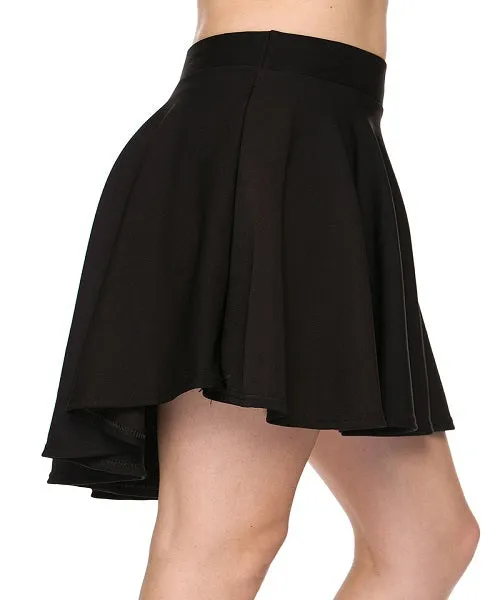 High Low Skater Skirt