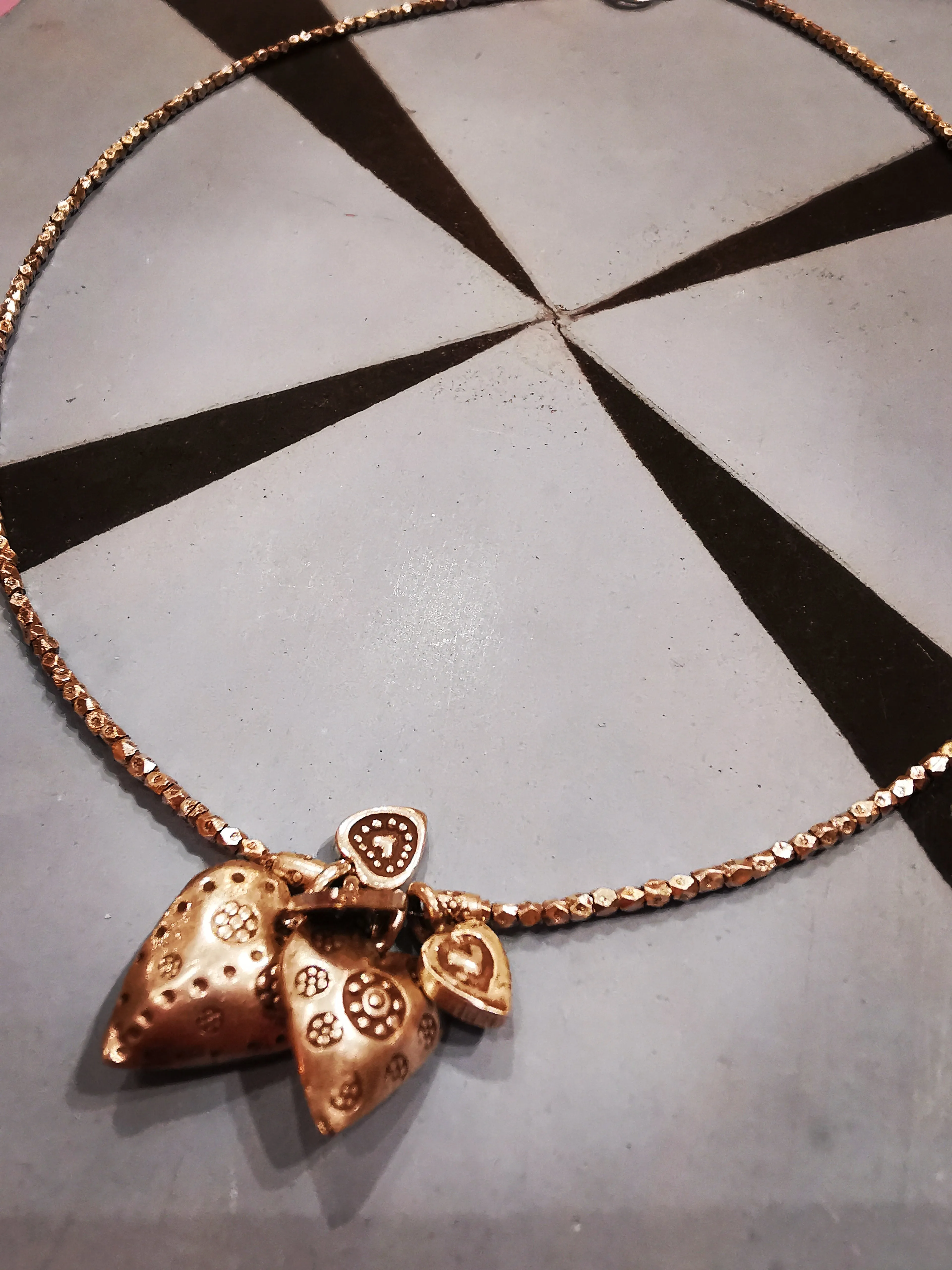 Hill tribe charm necklaces