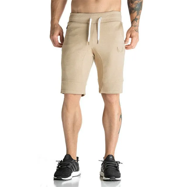 Mens Cotton Camouflage Fitness Shorts