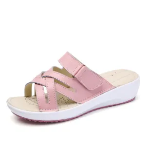 Open Toe Platform Sandalias ladies gladiator sandals