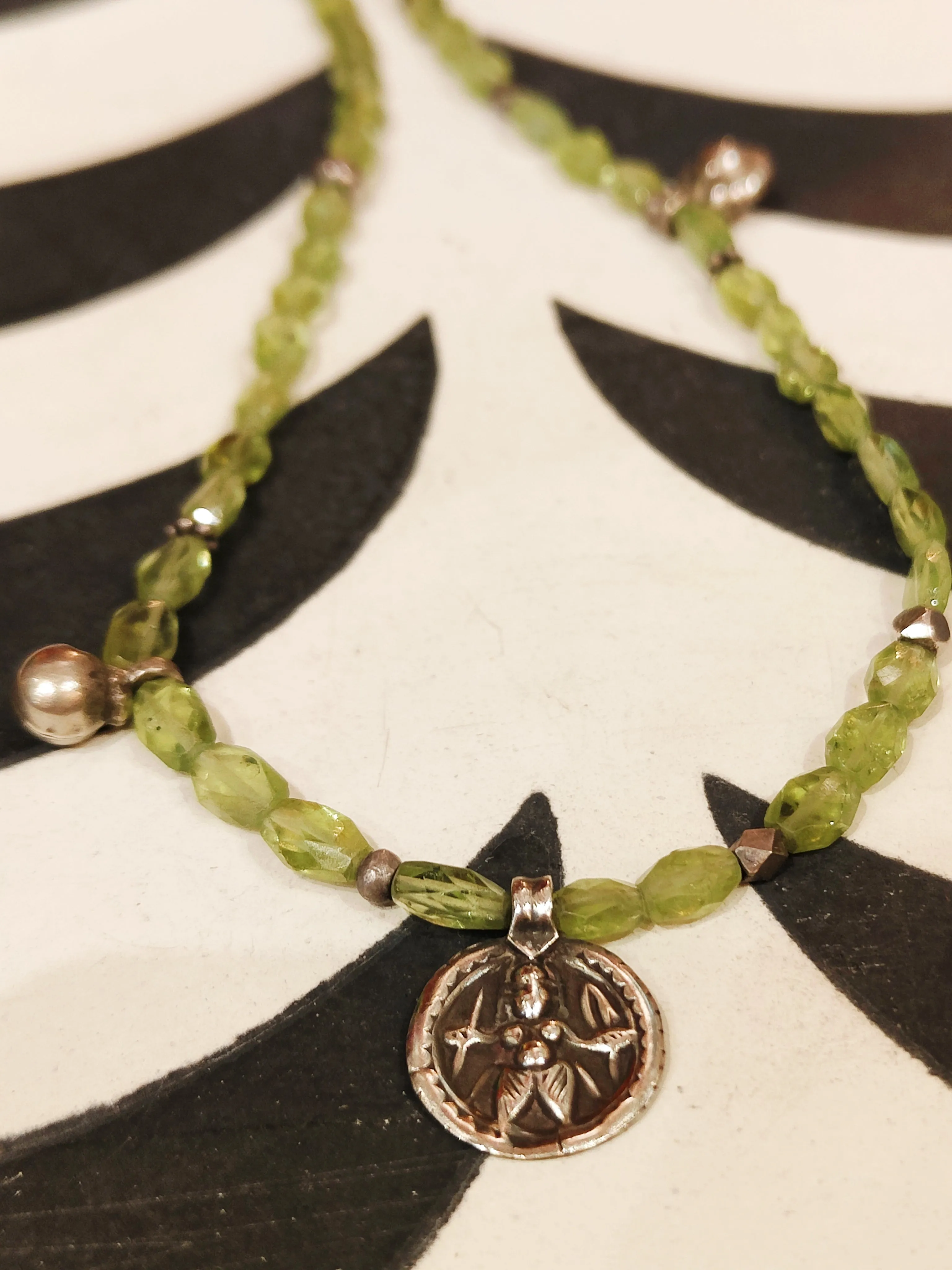 Precious greens necklaces