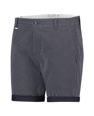 Printed Chino Short Navy