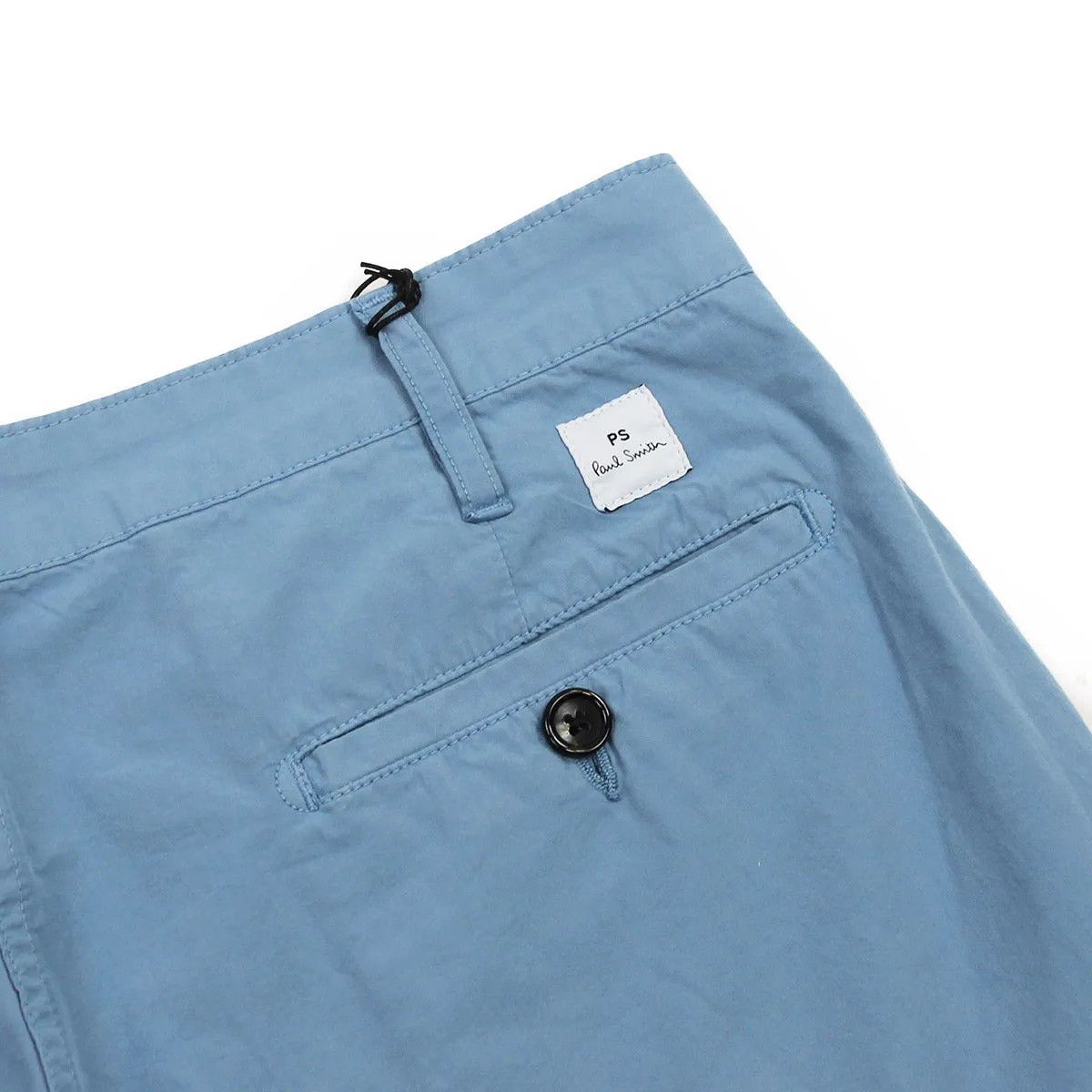 PS Paul Smith - Garment Dyed Chino Shorts in Airforce Blue