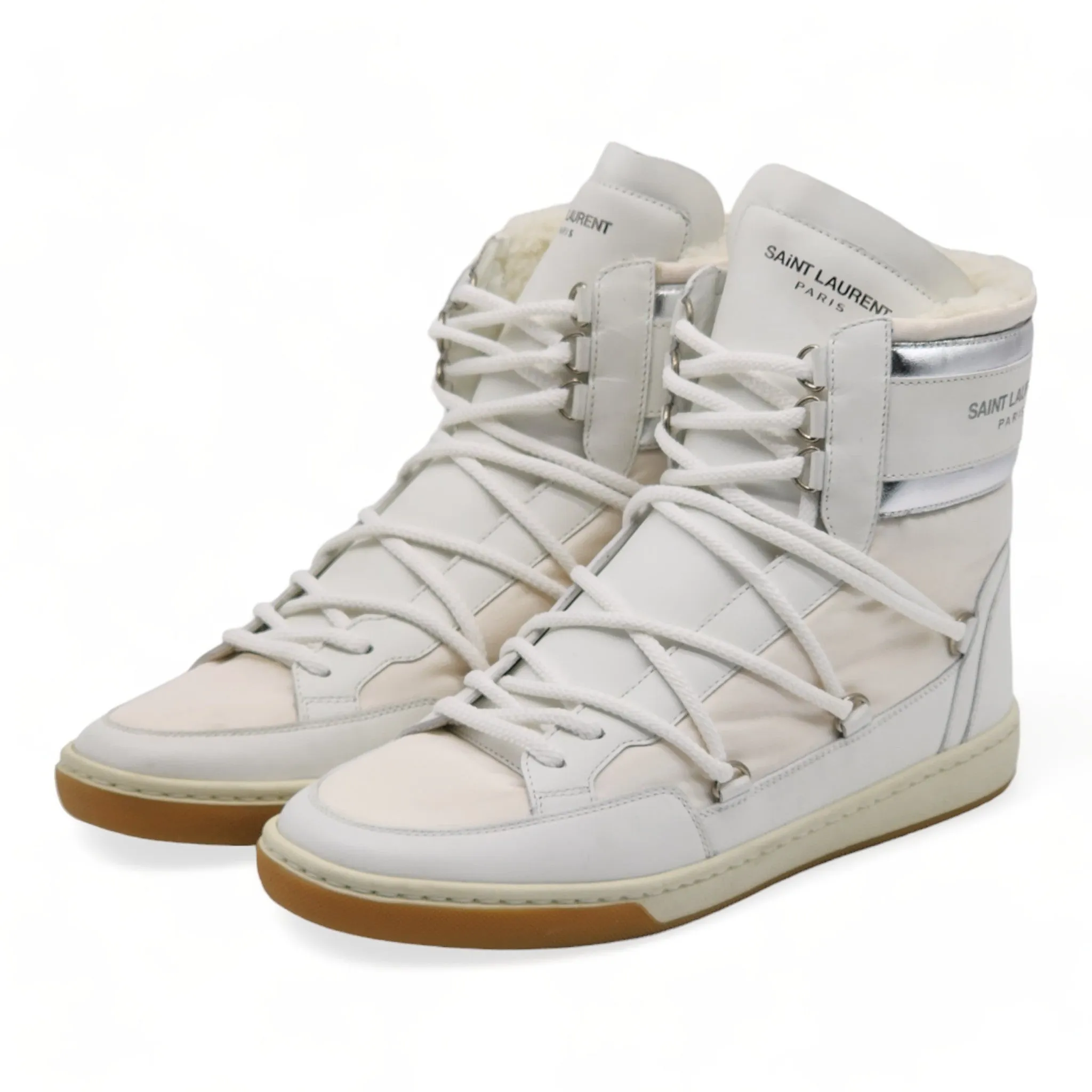 Saint Laurent Women's High Top Ski Sneakers