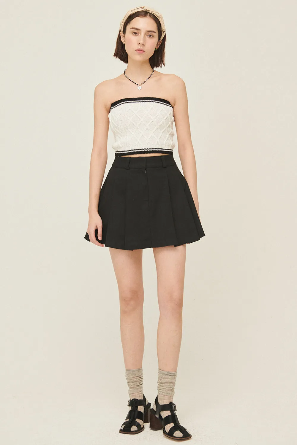 Sienna Kick Pleats Skirt
