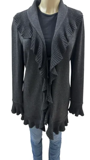 Size 4 Gray St. John TOPS