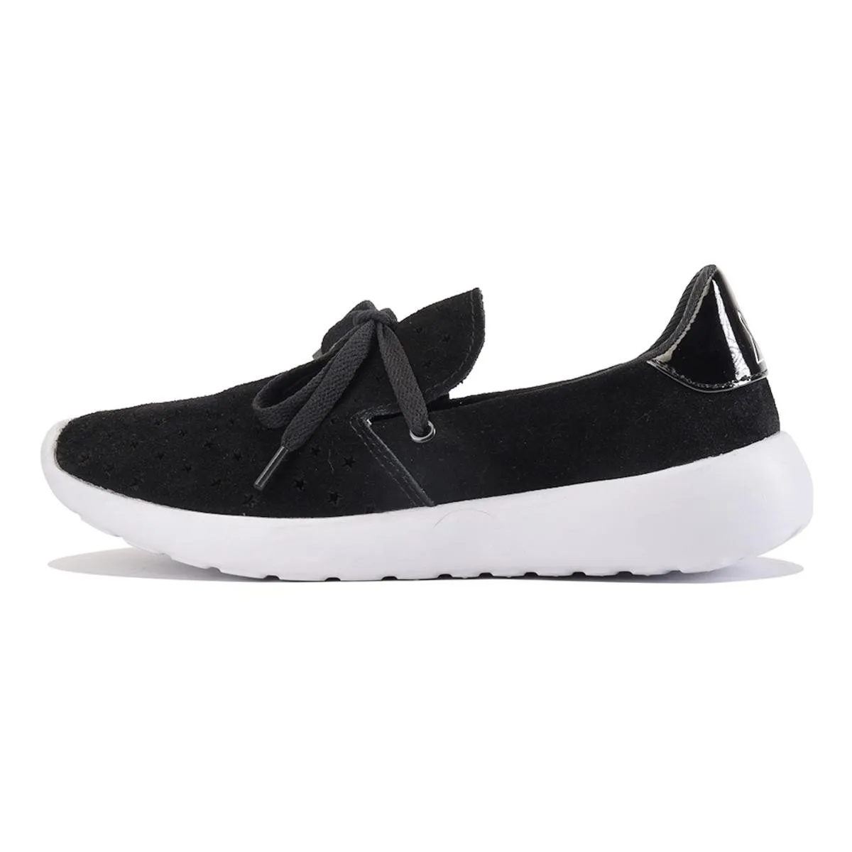 Y.R.U. for Women: Beem Stars Black Sneaker